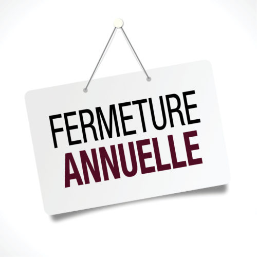 Fermeture annuelle