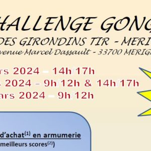Challenge « GONGS » Mars 2024