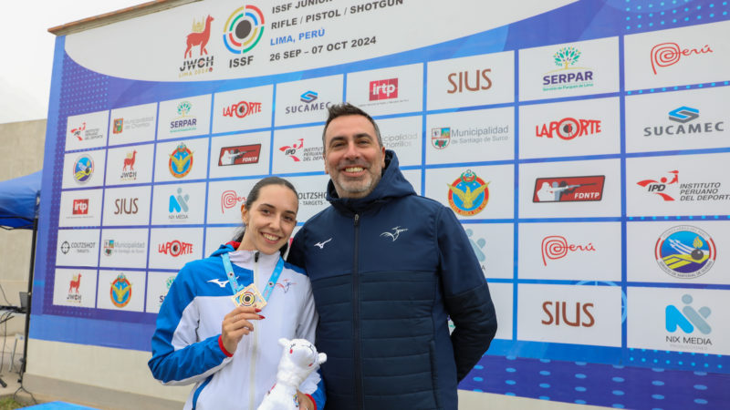 Héloïse Fourré, nouvelle pistolière des Girondins, décroche le bronze aux championnats du monde juniors à Lima !