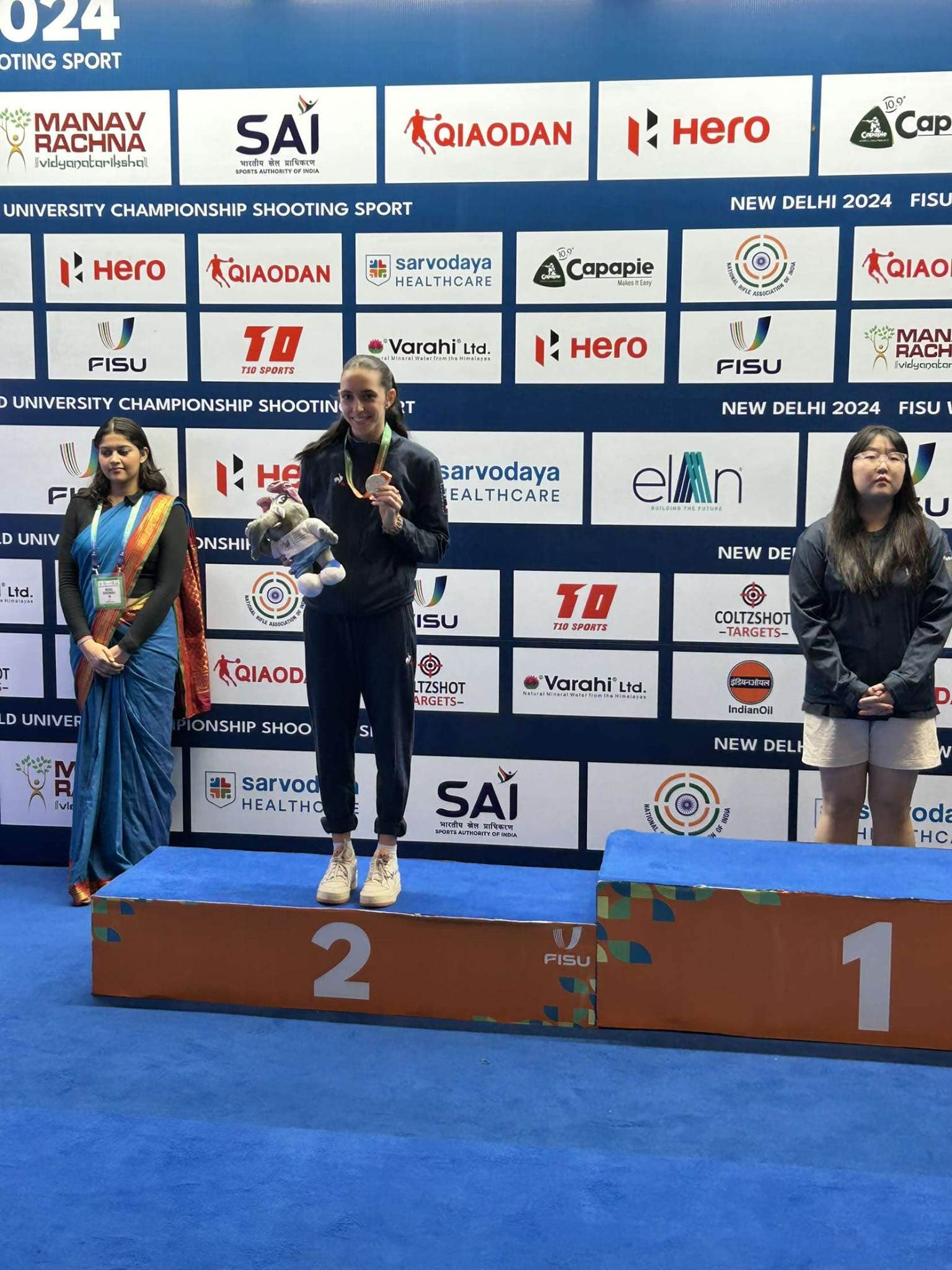 Championnat du Monde Universitaire 2024 : Héloïse Fourré remporte une nouvelle médaille !